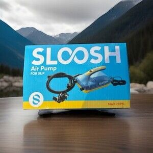 SLOOSH Air Pump for SUP 20PSI Electric Paddle Board Inflator 12V